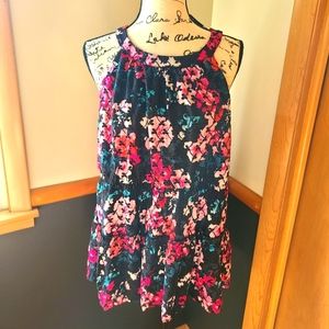 Torrid High Neck Floral Top-NWT